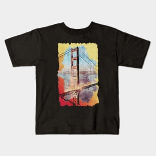 Golden Gate Bridge Kids T-Shirt